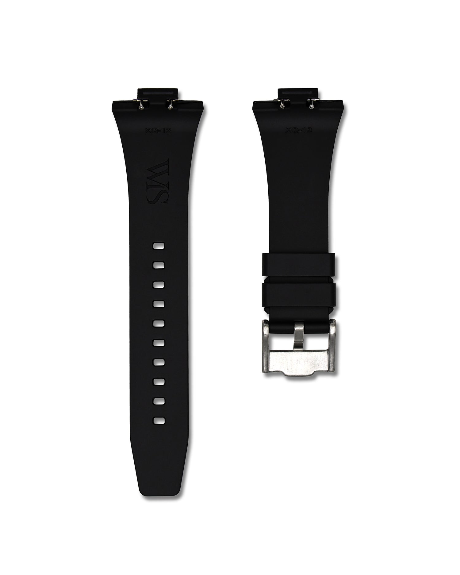 Tissot PRX Black Rubber Quick Release Watch Strap | WIS Straps
