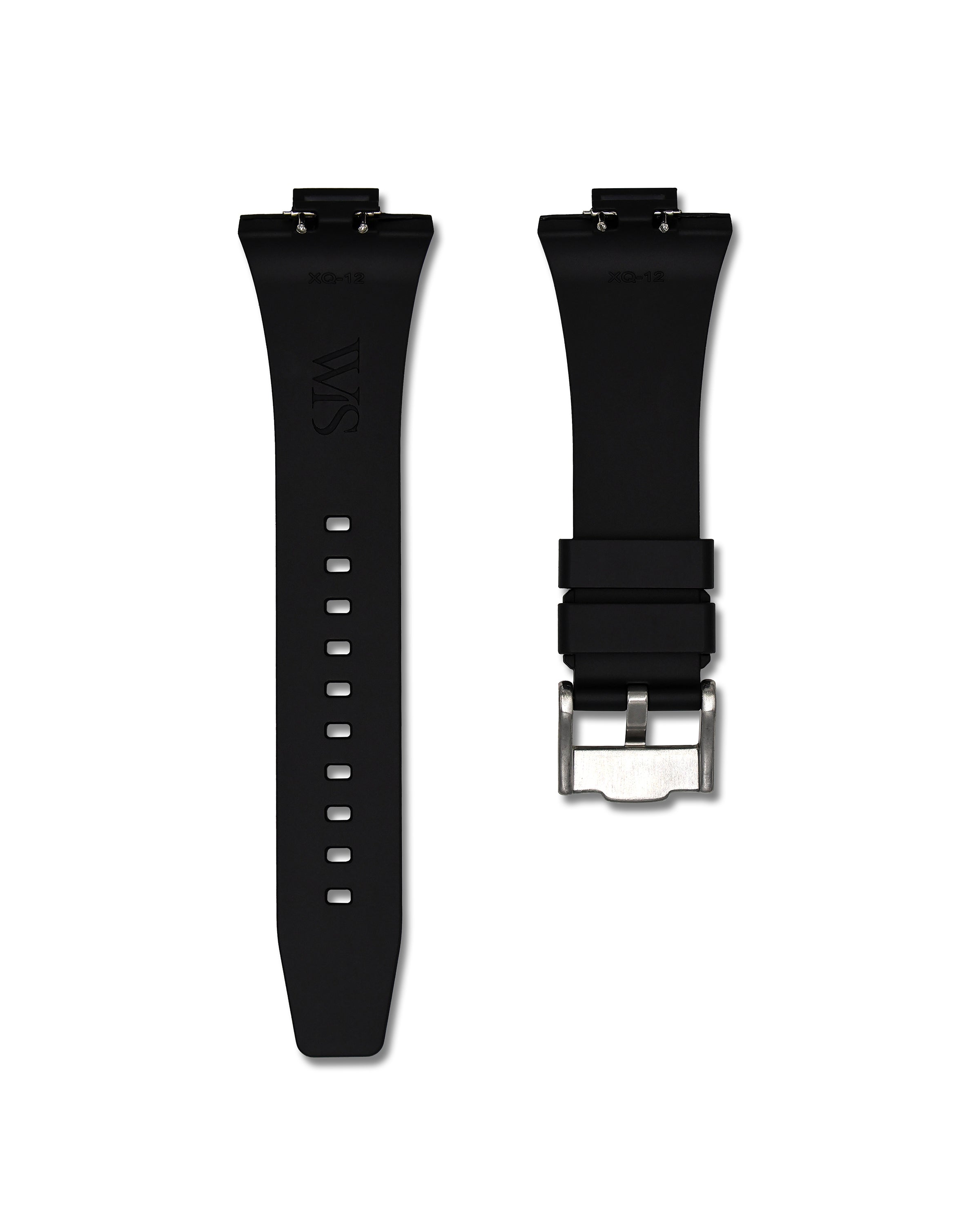 Tissot PRX Black Rubber Quick Release Watch Strap | WIS Straps