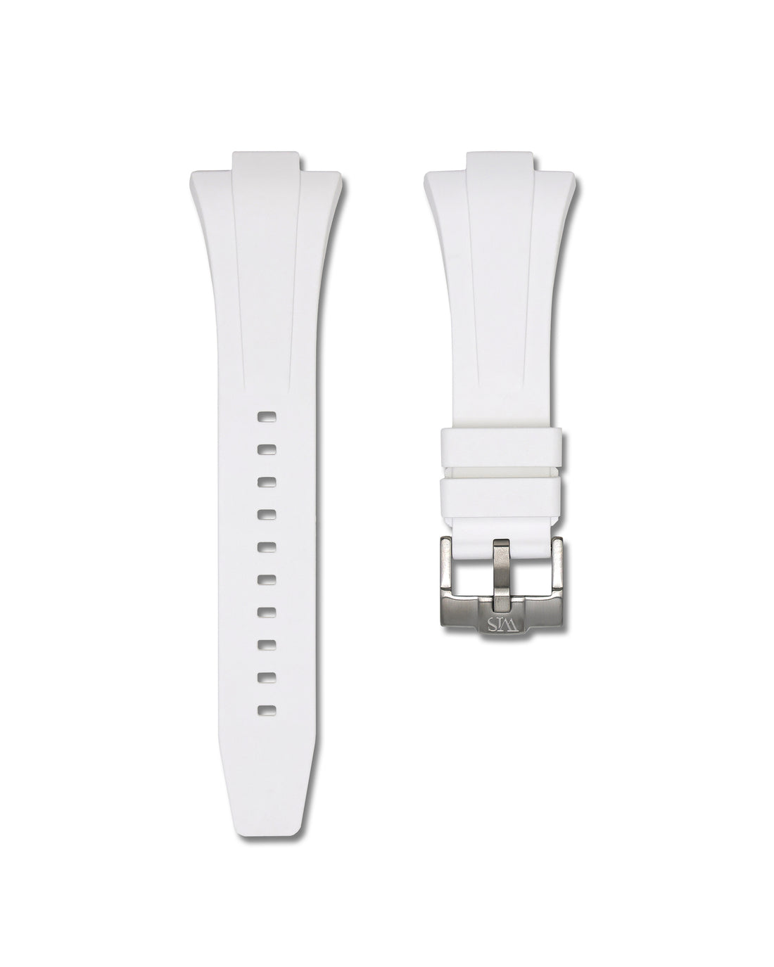 Tissot PRX White Rubber Quick Release Watch Strap | WIS Straps