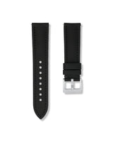 Tuxedo Black Sailcloth Watch Strap 23mm | WISSTRAPS