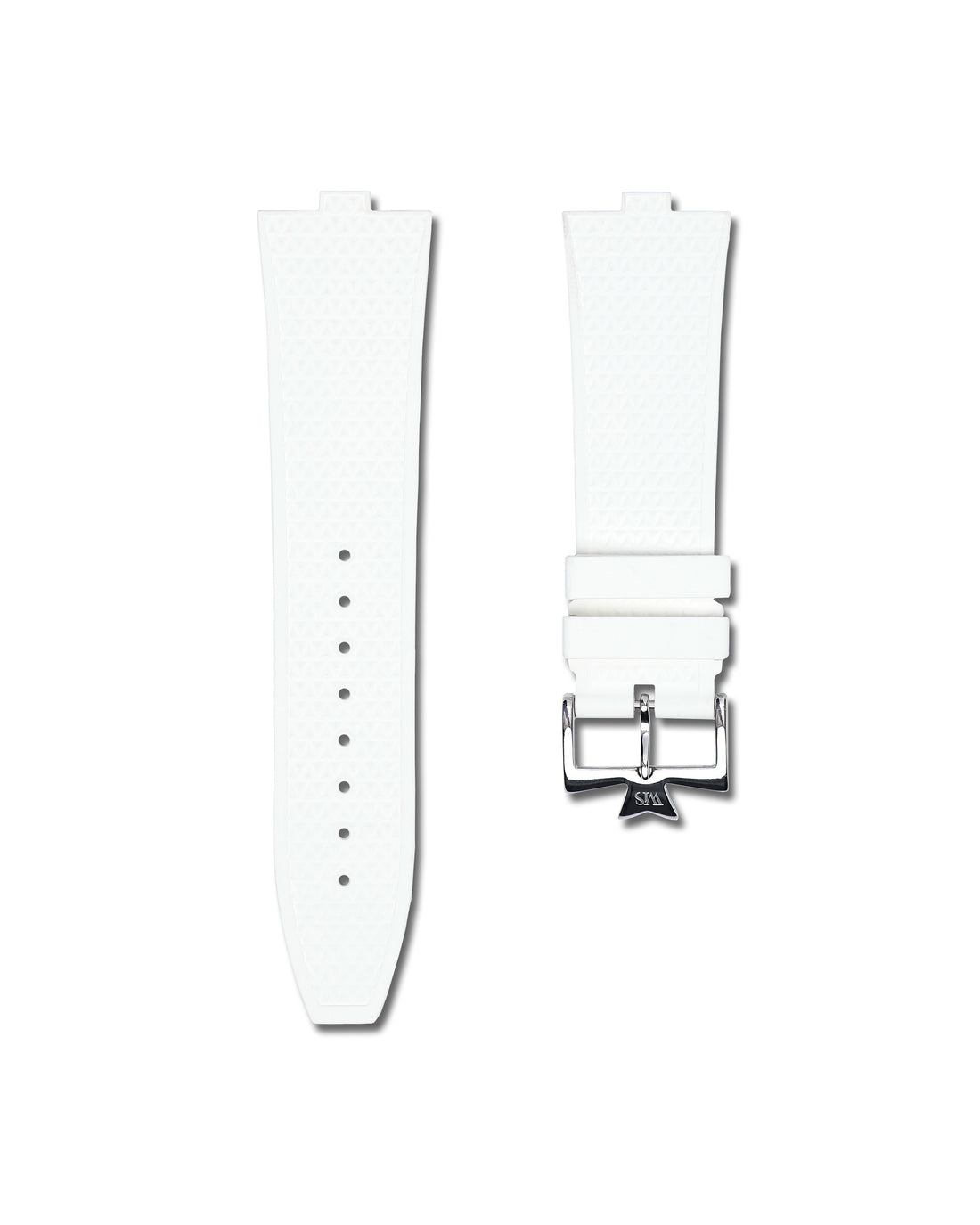 Vacheron Constantin White Rubber Quick Release Watch Band | WIS Watch Straps