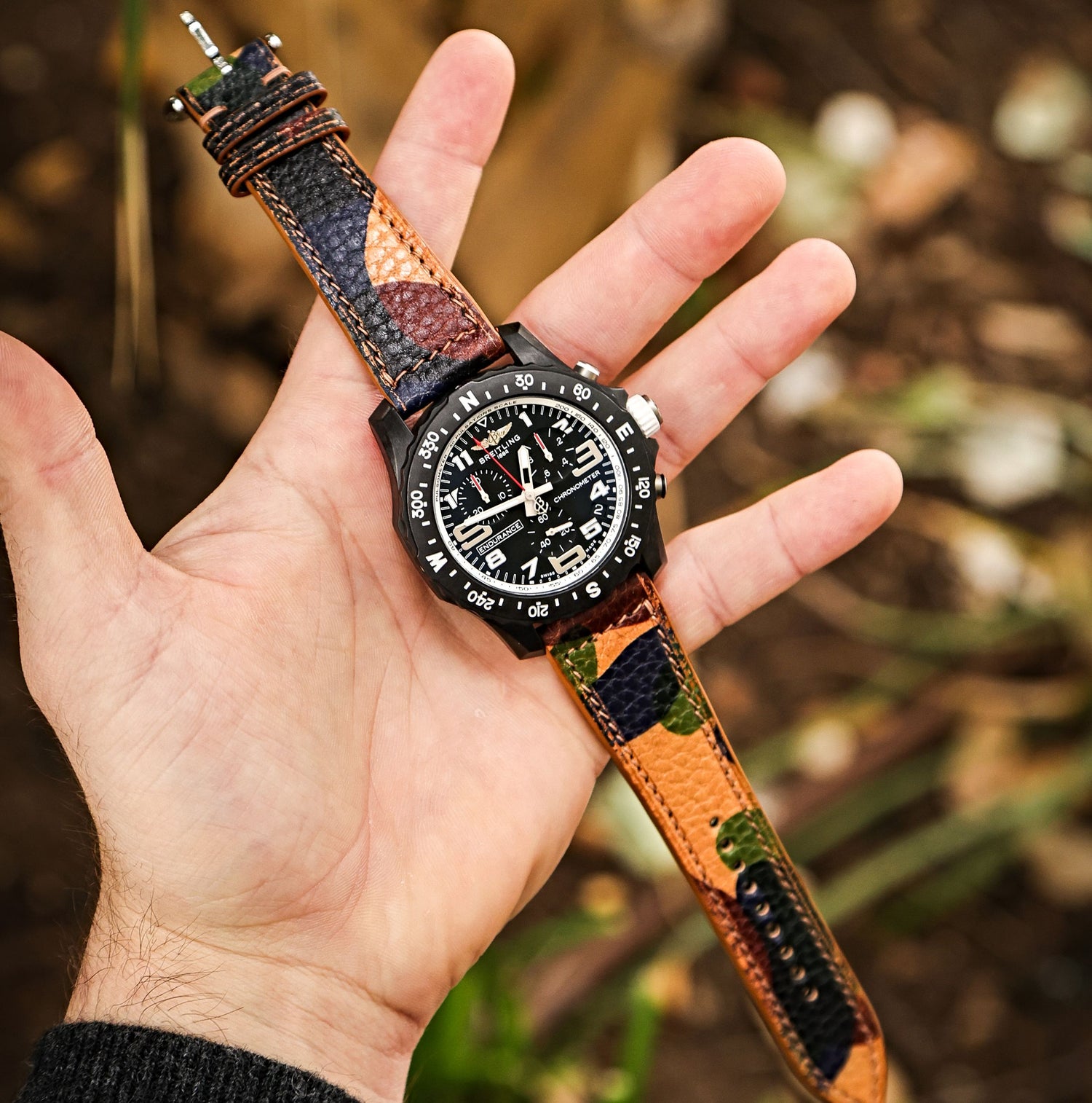 Handmade Exotic Bespoke Leather WIS Watch Strap