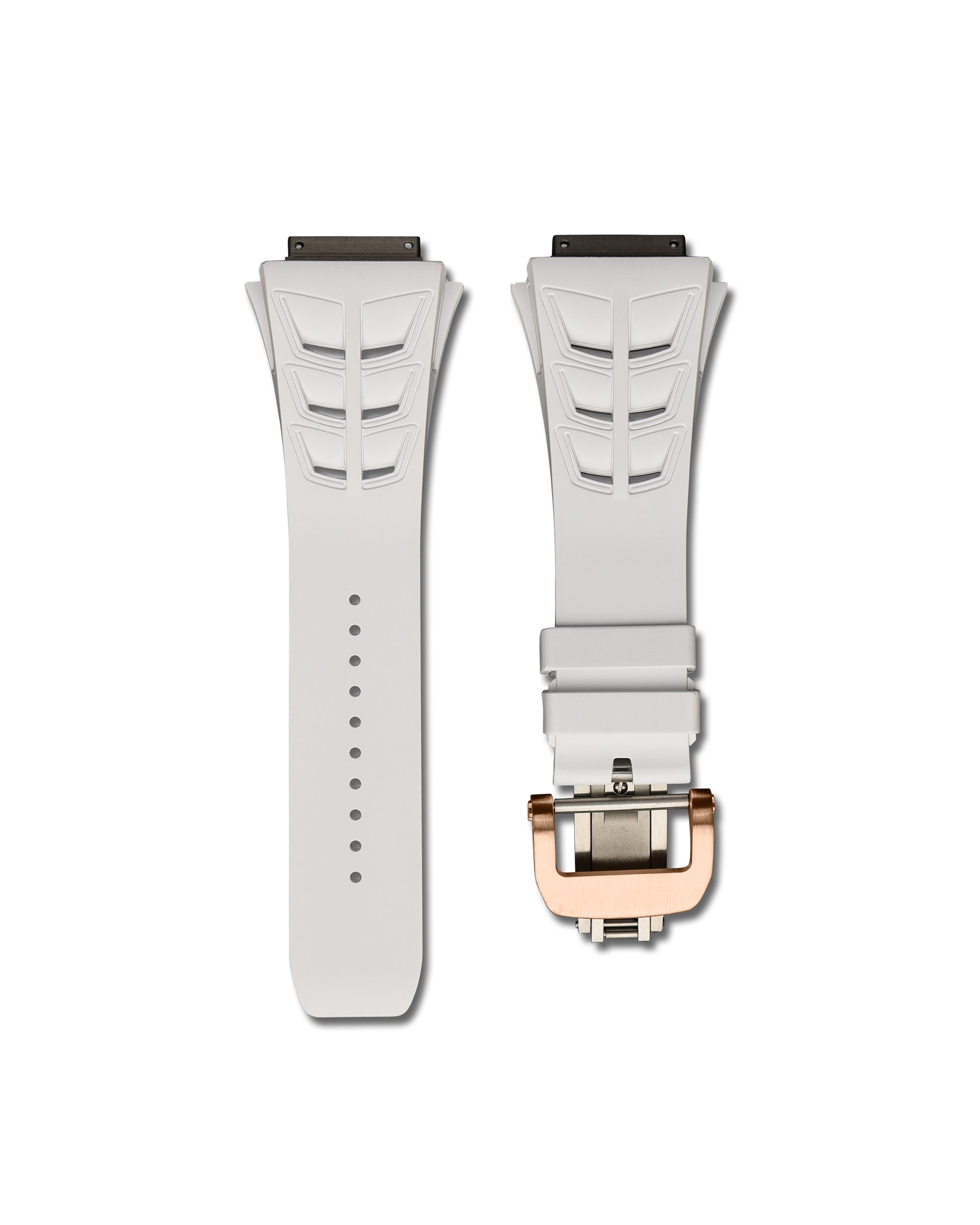 Richard Mille Watch Straps RM30 White Rubber | WIS