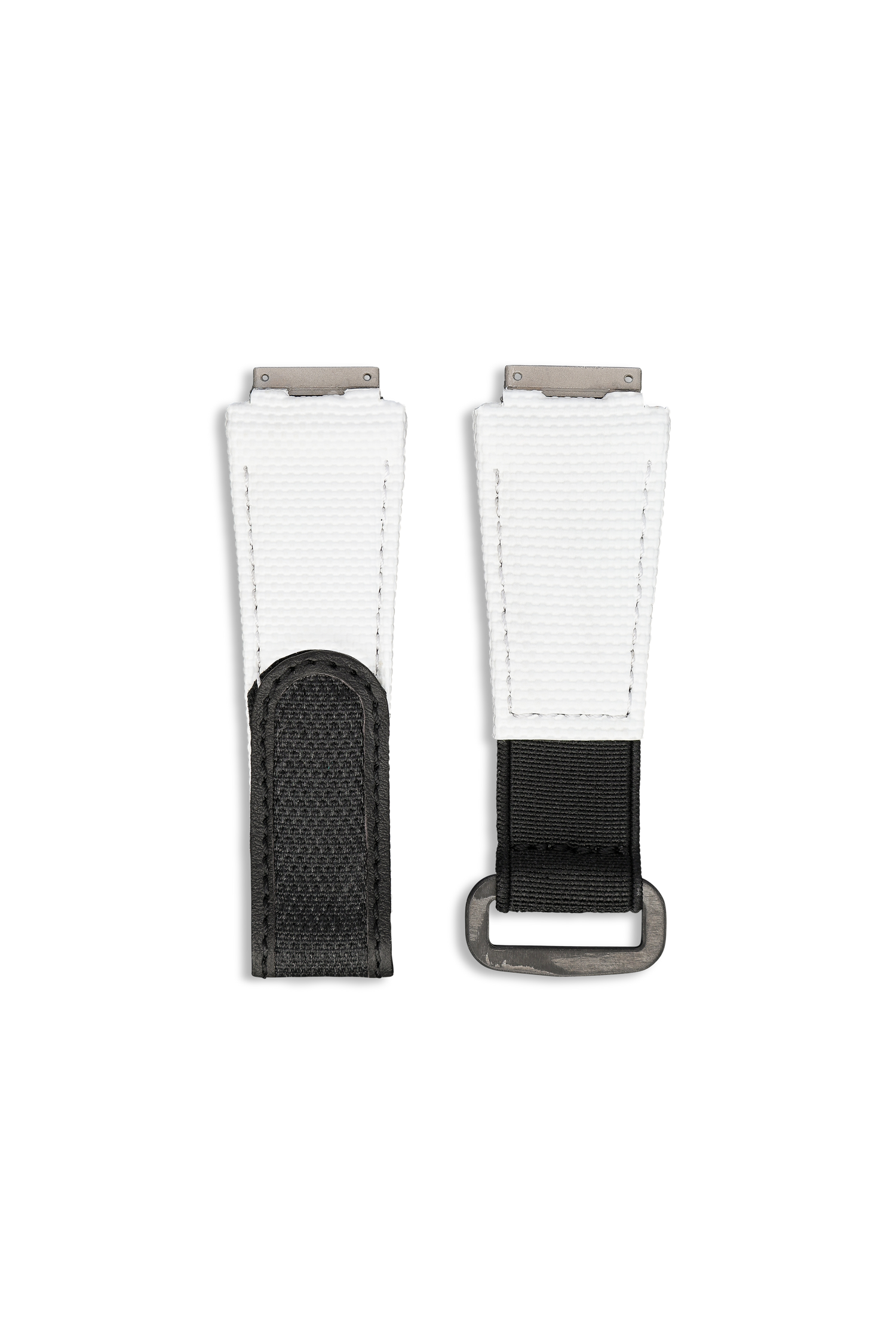 White Watch Band for RM 011 Richard Mille Elastic Velcro WIS Watch Strap