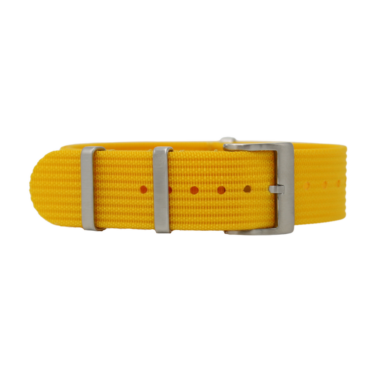 Lemon Yellow - Nato Watch Strap For Zenith Chronomaster