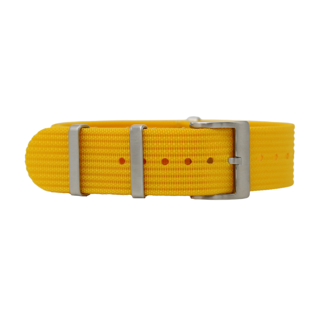 Lemon Yellow - Nato Watch Strap For Longines 1832