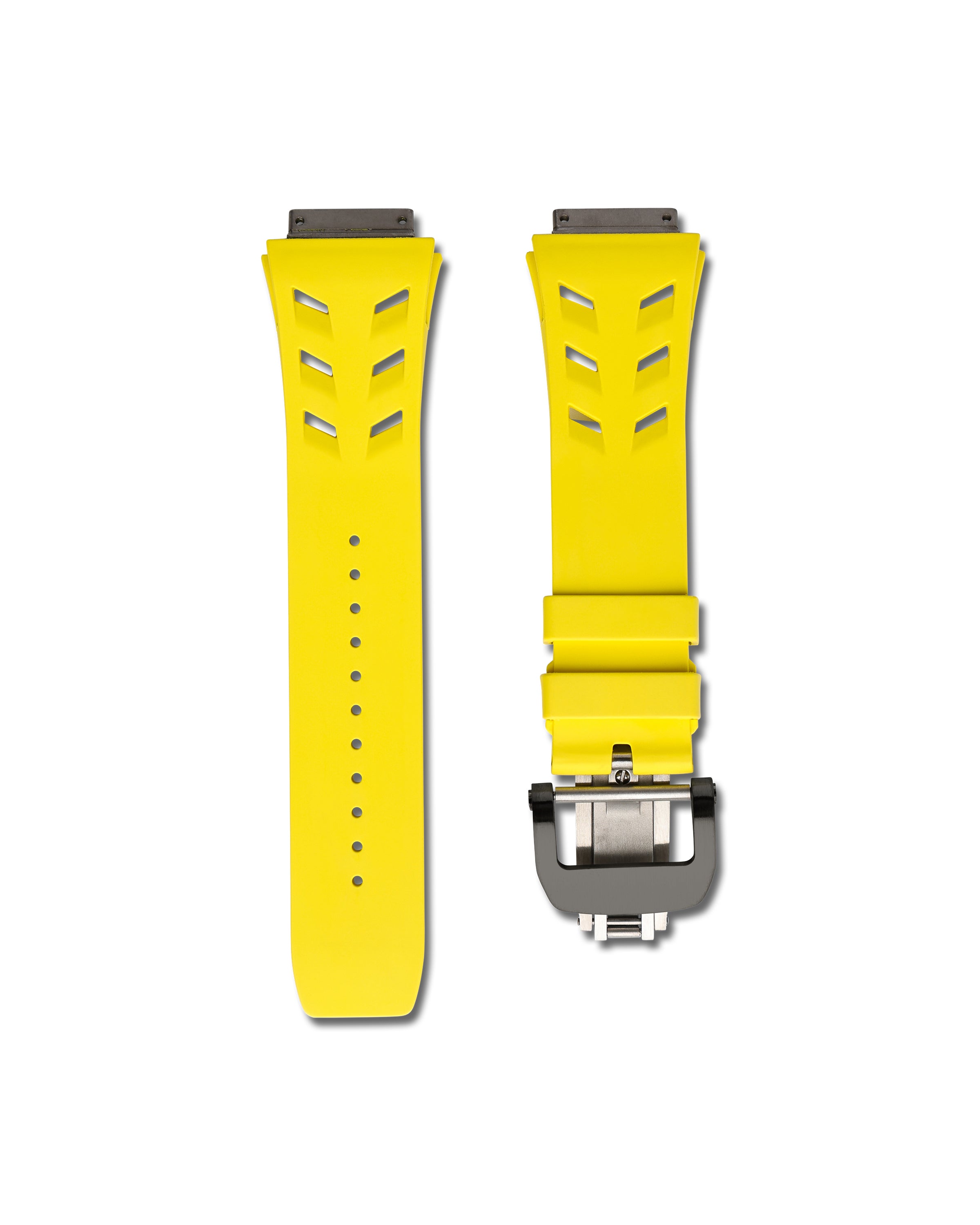 Richard Mille Yellow Rubber WIS Watch Straps RM 67-02