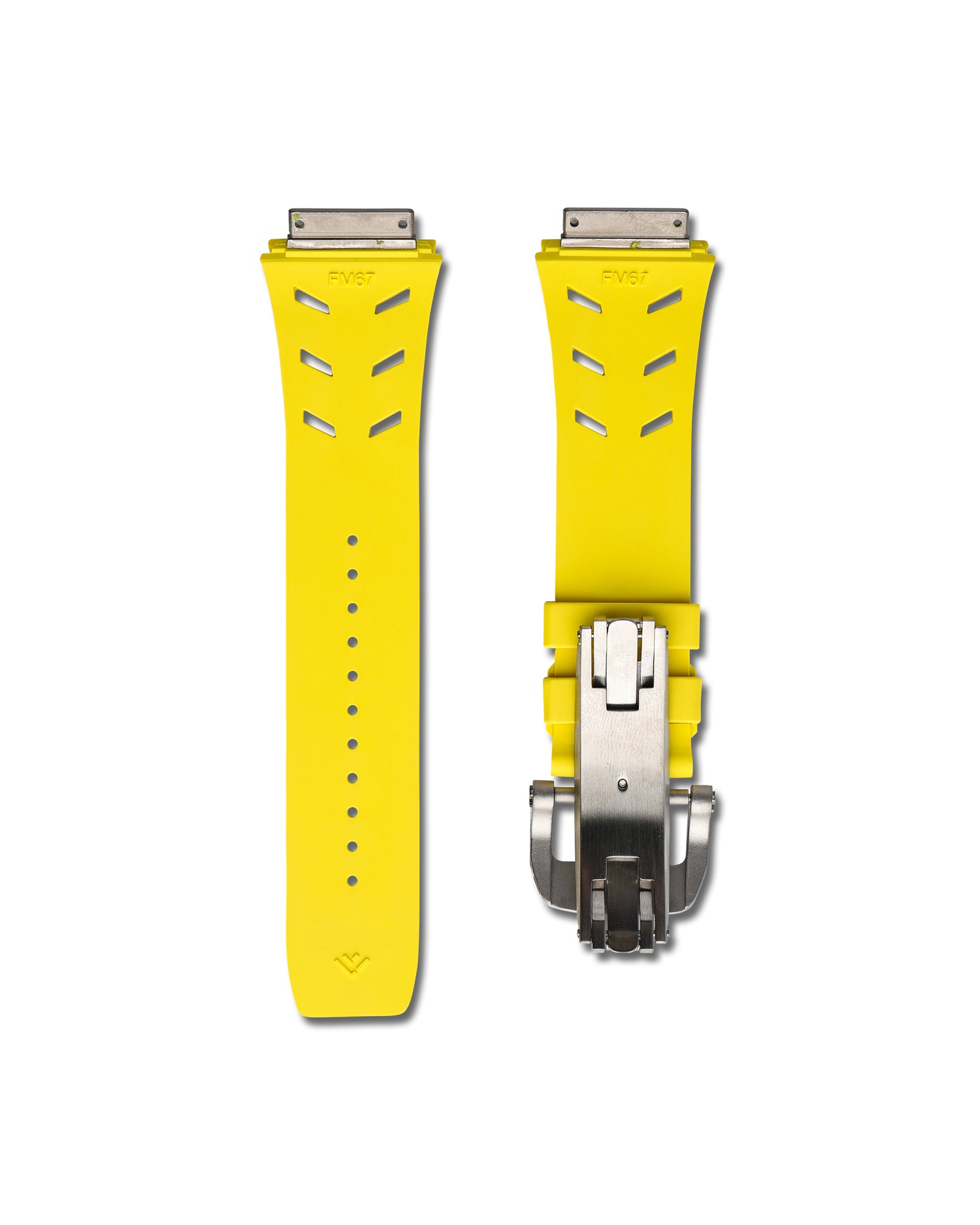 Deployant Clasp Rubber Watch Strap for Richard Mille | WIS Watch Straps