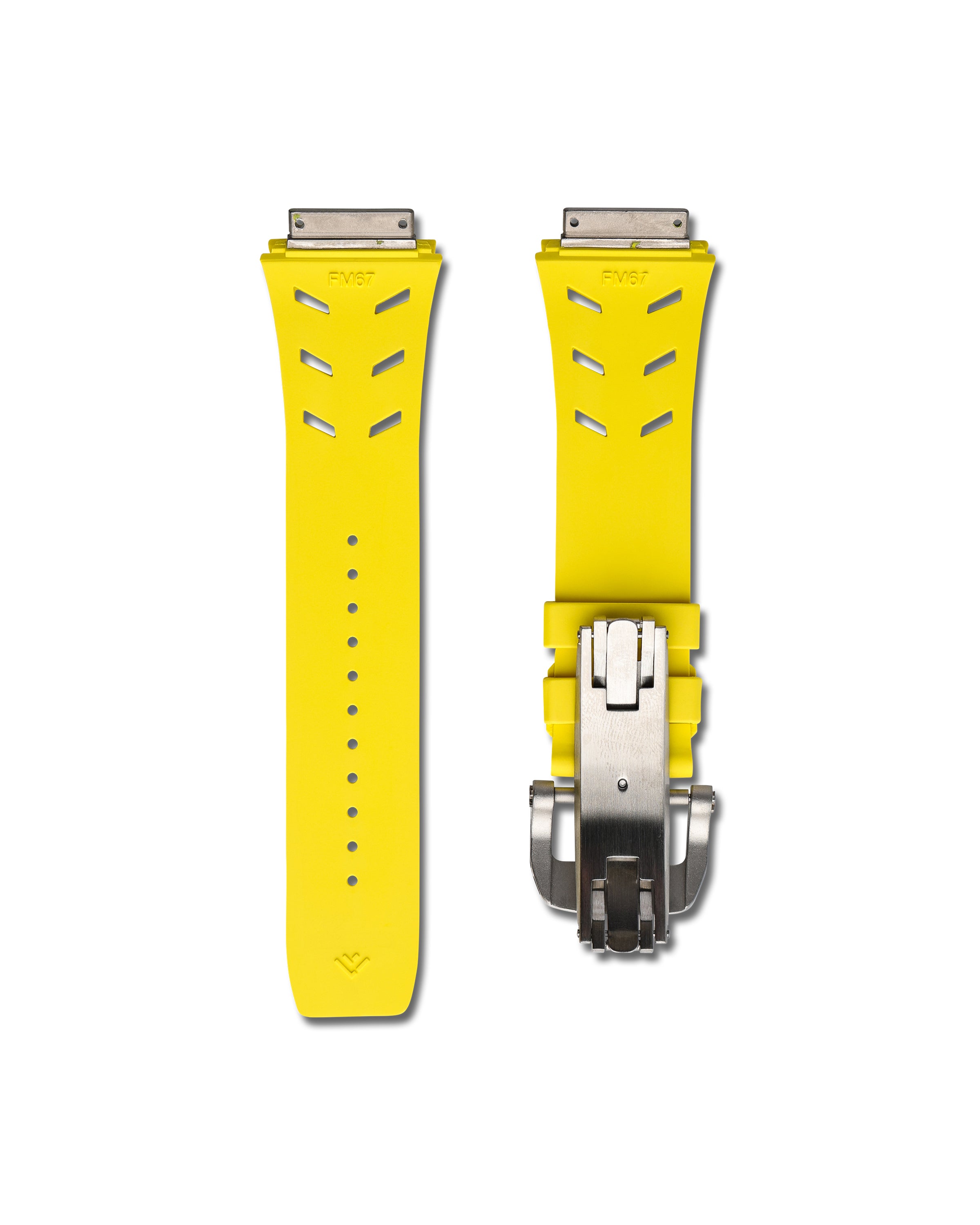 Deployant Clasp Rubber Watch Strap for Richard Mille | WIS Watch Straps