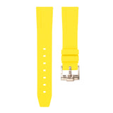 Lemon Yellow - Quick Release Rubber Watch Strap For Rolex GMT Master II