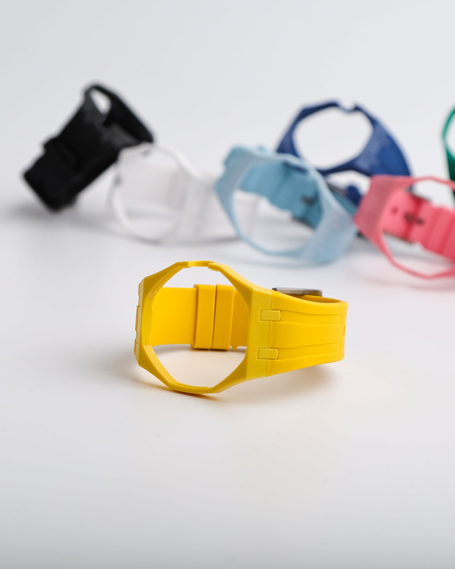 Yellow Royal Pop Strap With Straps In Back