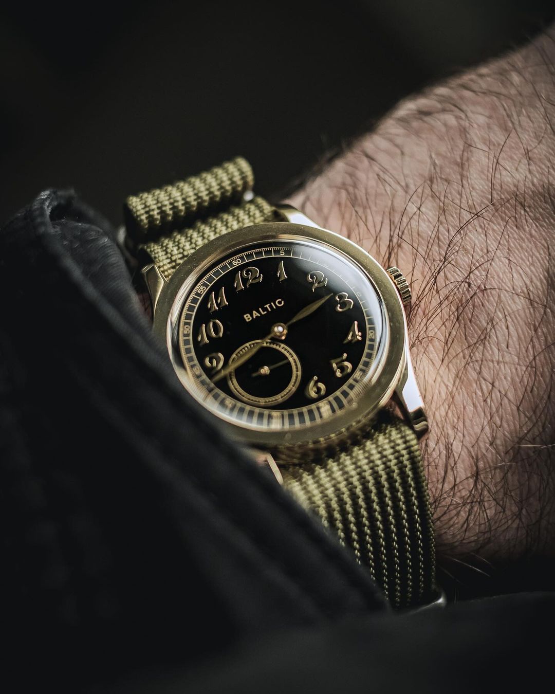 Green Nato Woven Nylon Watch Band | Watch Innovation Straps ( WIS )