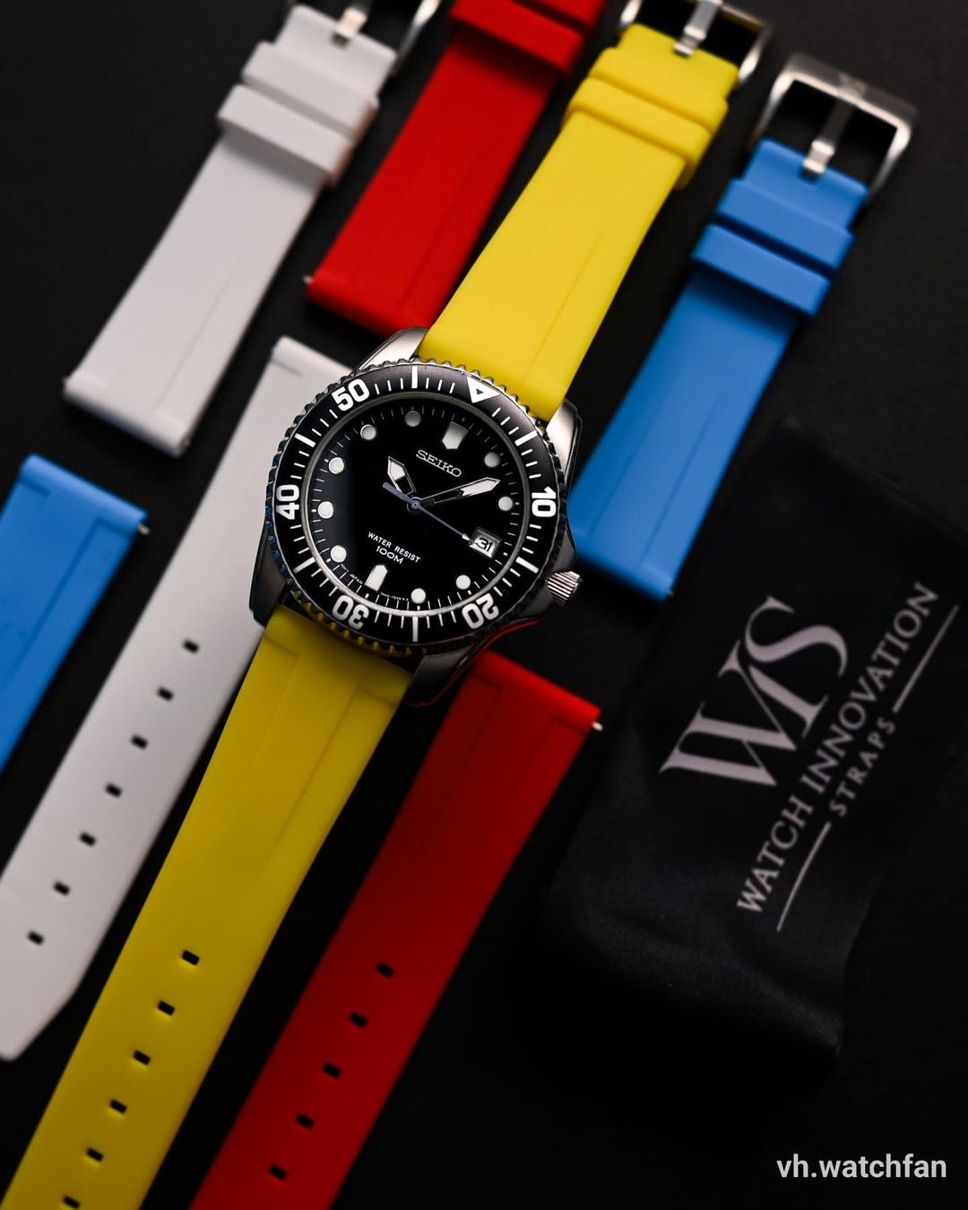 WIS Watch Straps is the Best Rubber Watch Straps | Quick Release and Skin Safe