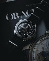 Tuxedo Black - Nato Watch Strap For Omega Seamaster