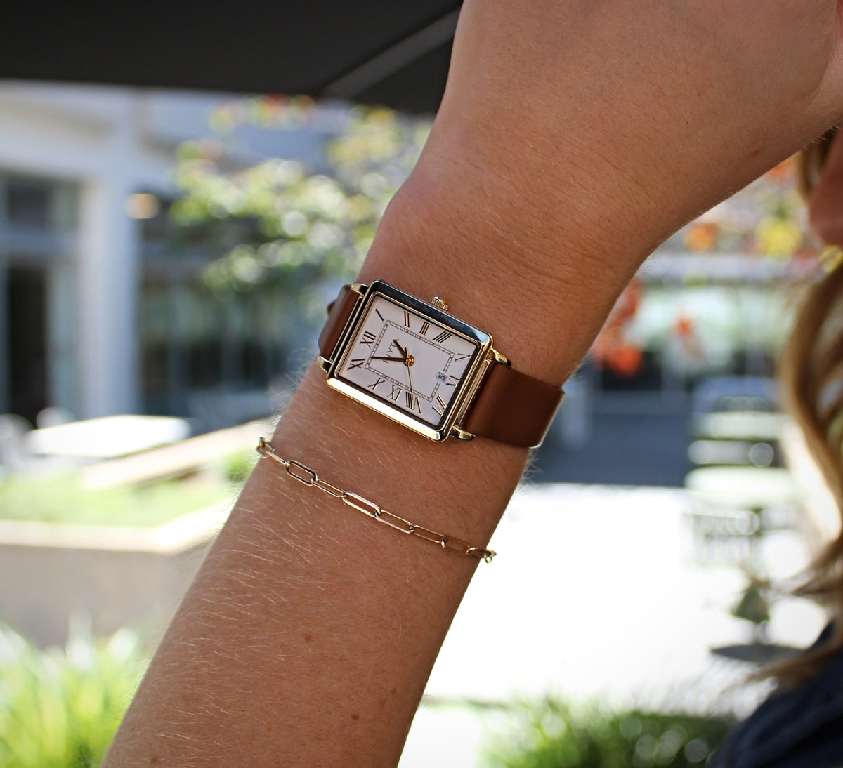 14mm Brown Leather WIS Watch Strap