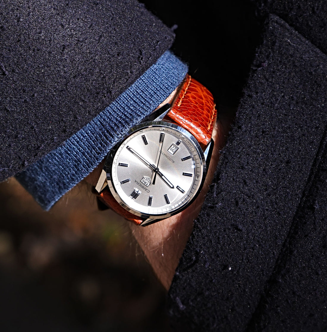 Brown Exotic Leather Watch Band | WIS Watch Straps