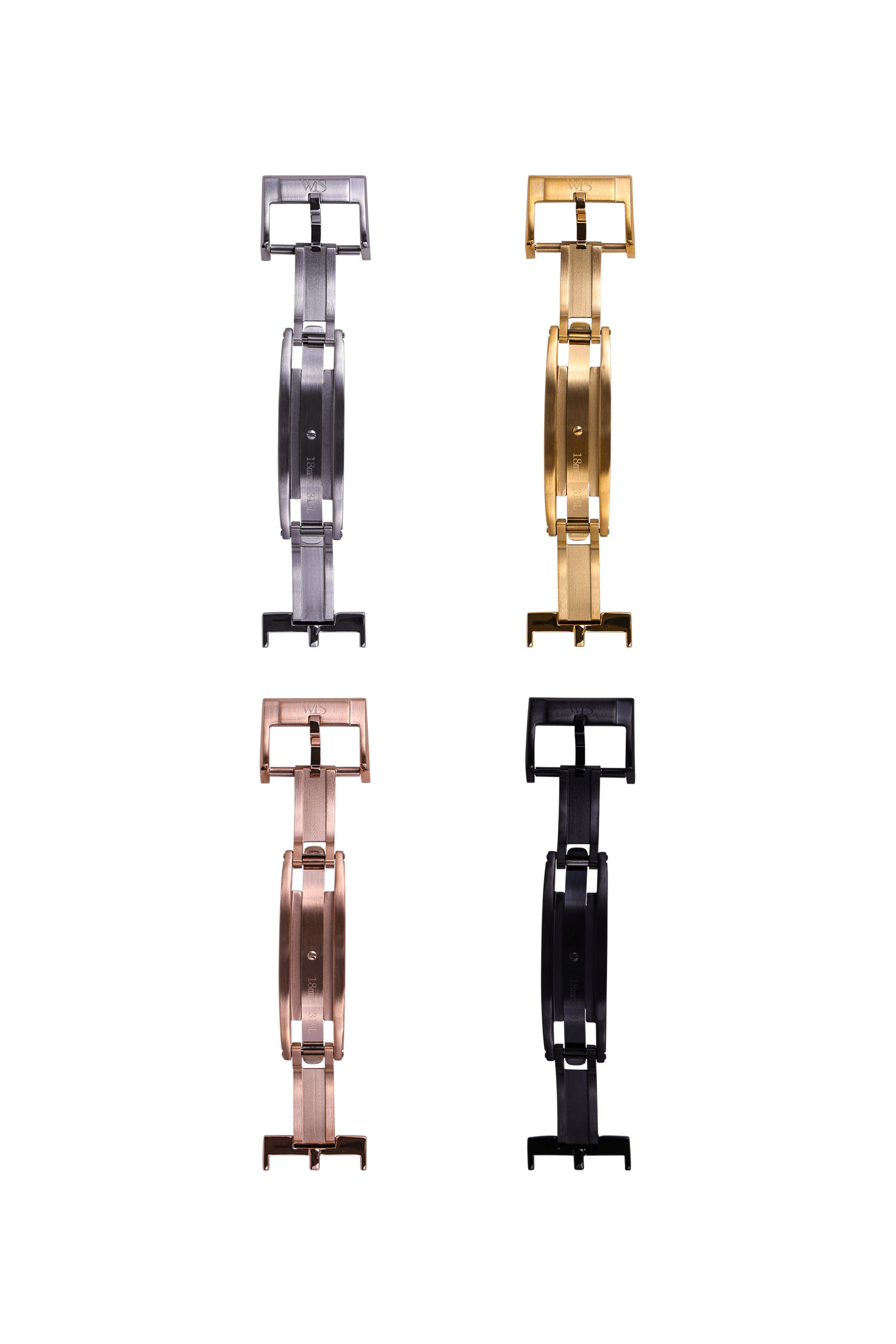 Deployant Butterfly Spring Loaded Clasp | WIS Watch Straps
