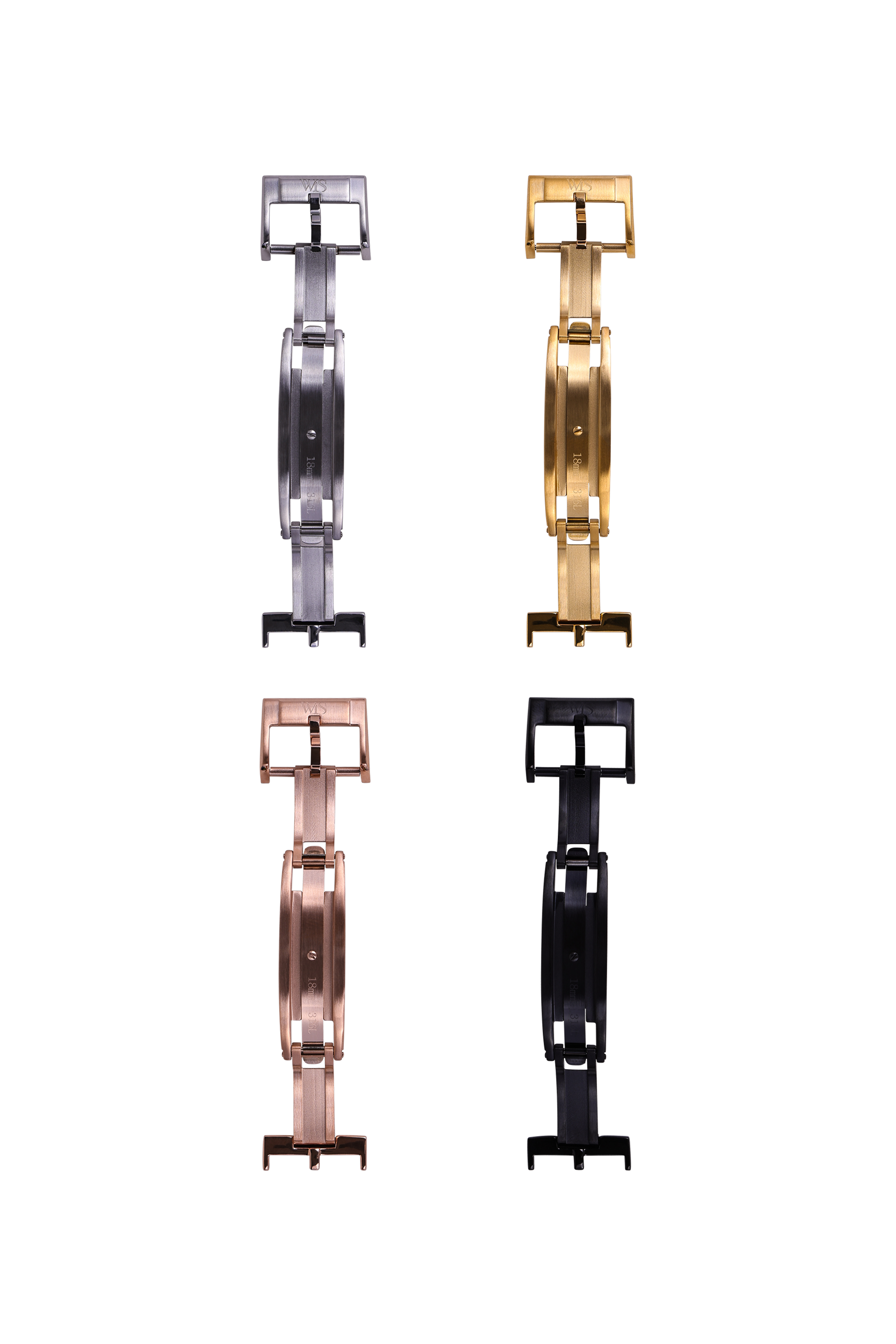 Deployant Butterfly Spring Loaded Clasp | WIS Watch Straps