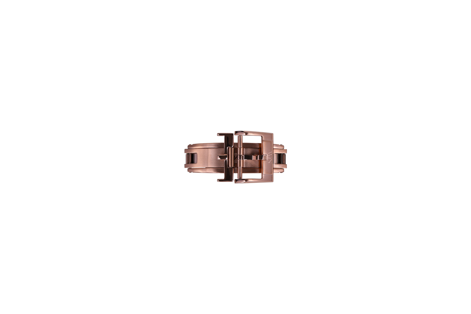 Rose Gold Deployant Butterfly Spring Loaded Clasp | WIS Watch Straps
