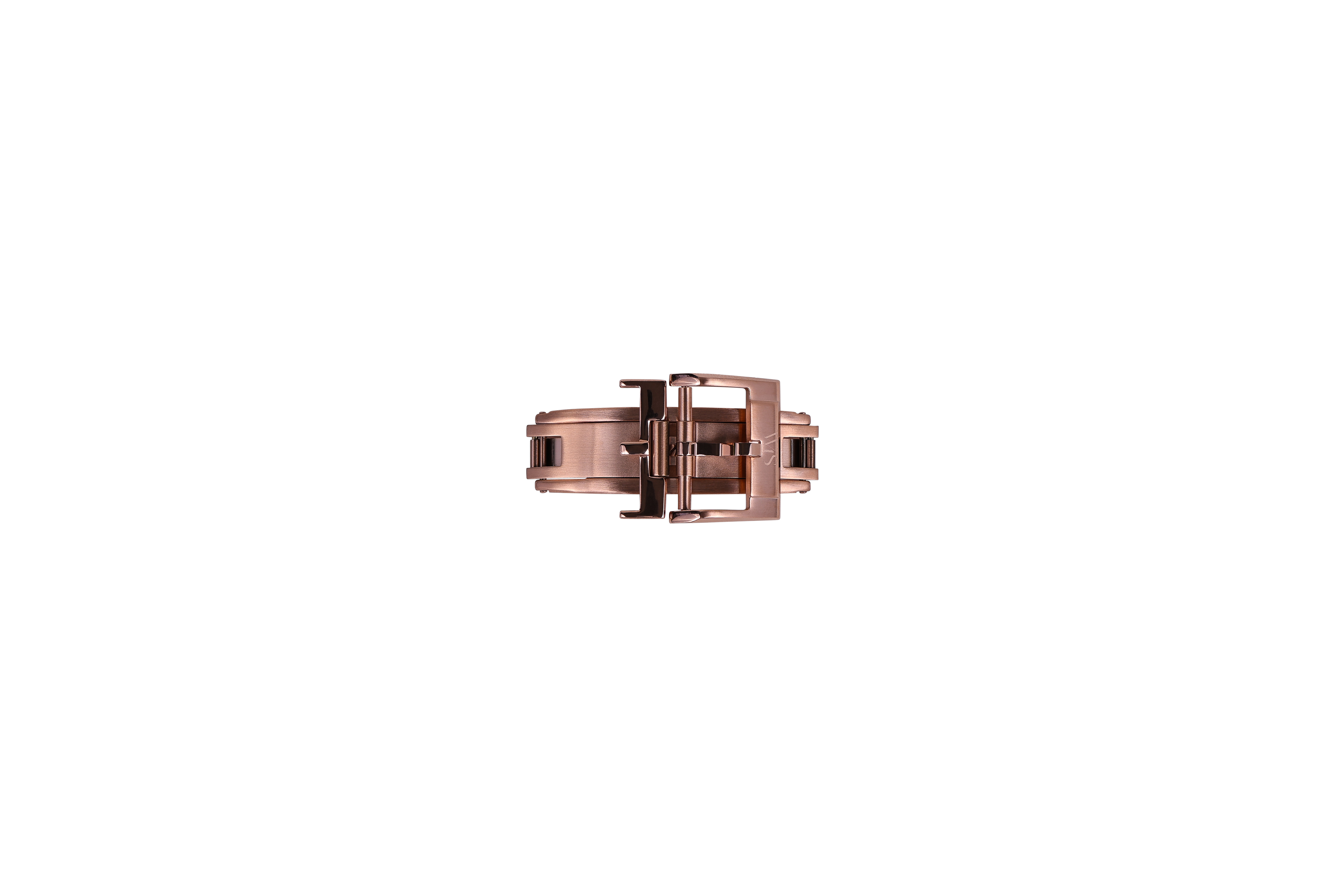 Rose Gold Deployant Butterfly Spring Loaded Clasp | WIS Watch Straps