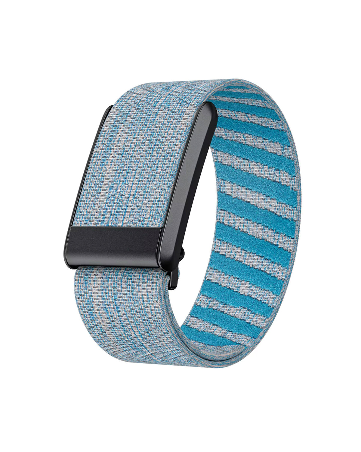 Blue and Grey Elastic WHOOP 4.0 Watch Band | WIS Straps