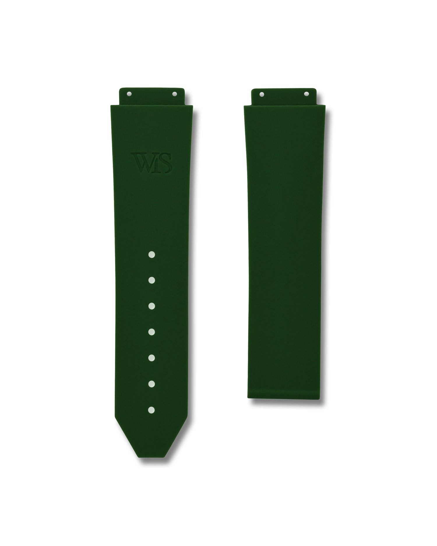 Green Rubber Strap For Hublot Classic Fusion | WIS Watch Straps