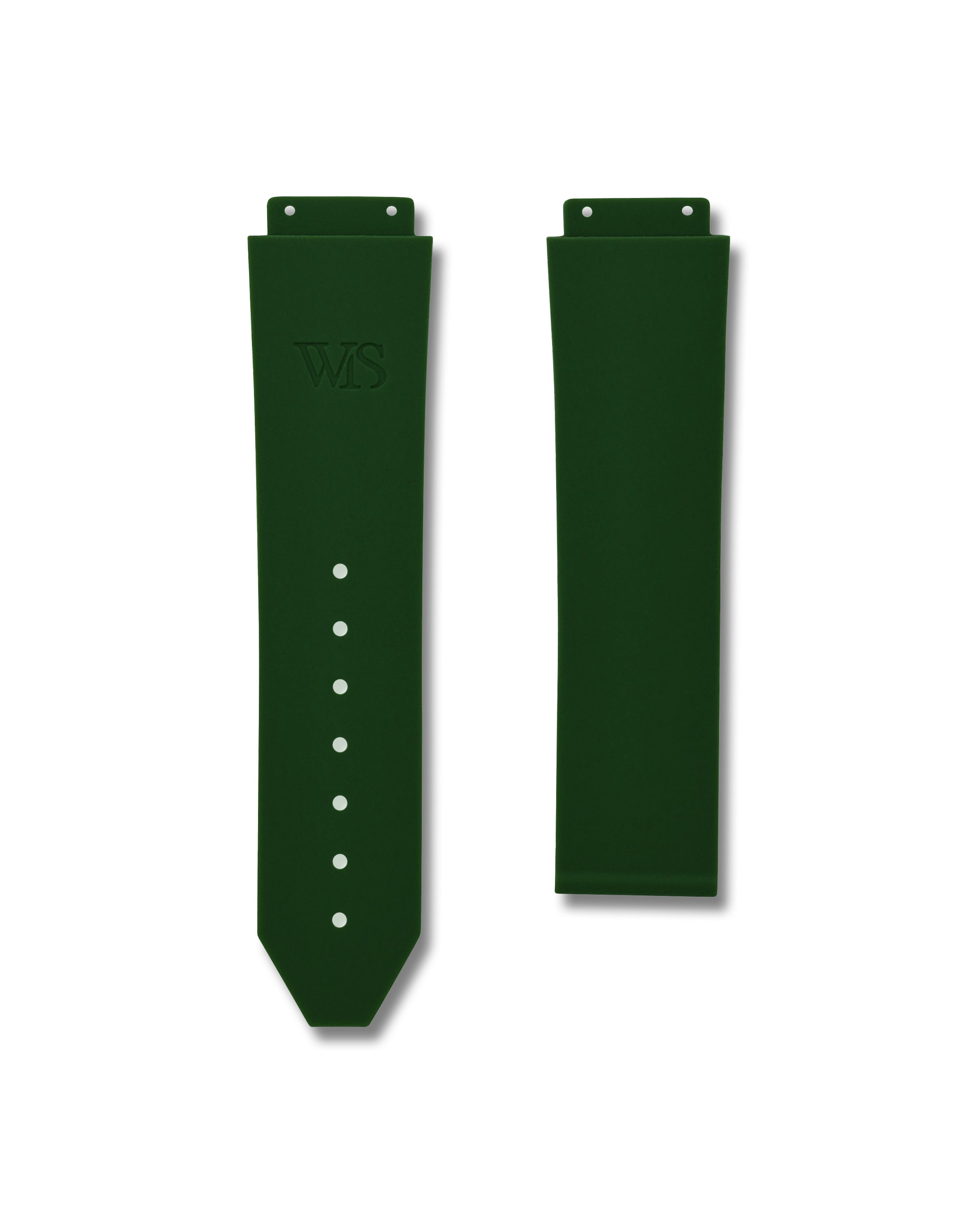 Green Rubber Strap For Hublot Classic Fusion | WIS Watch Straps