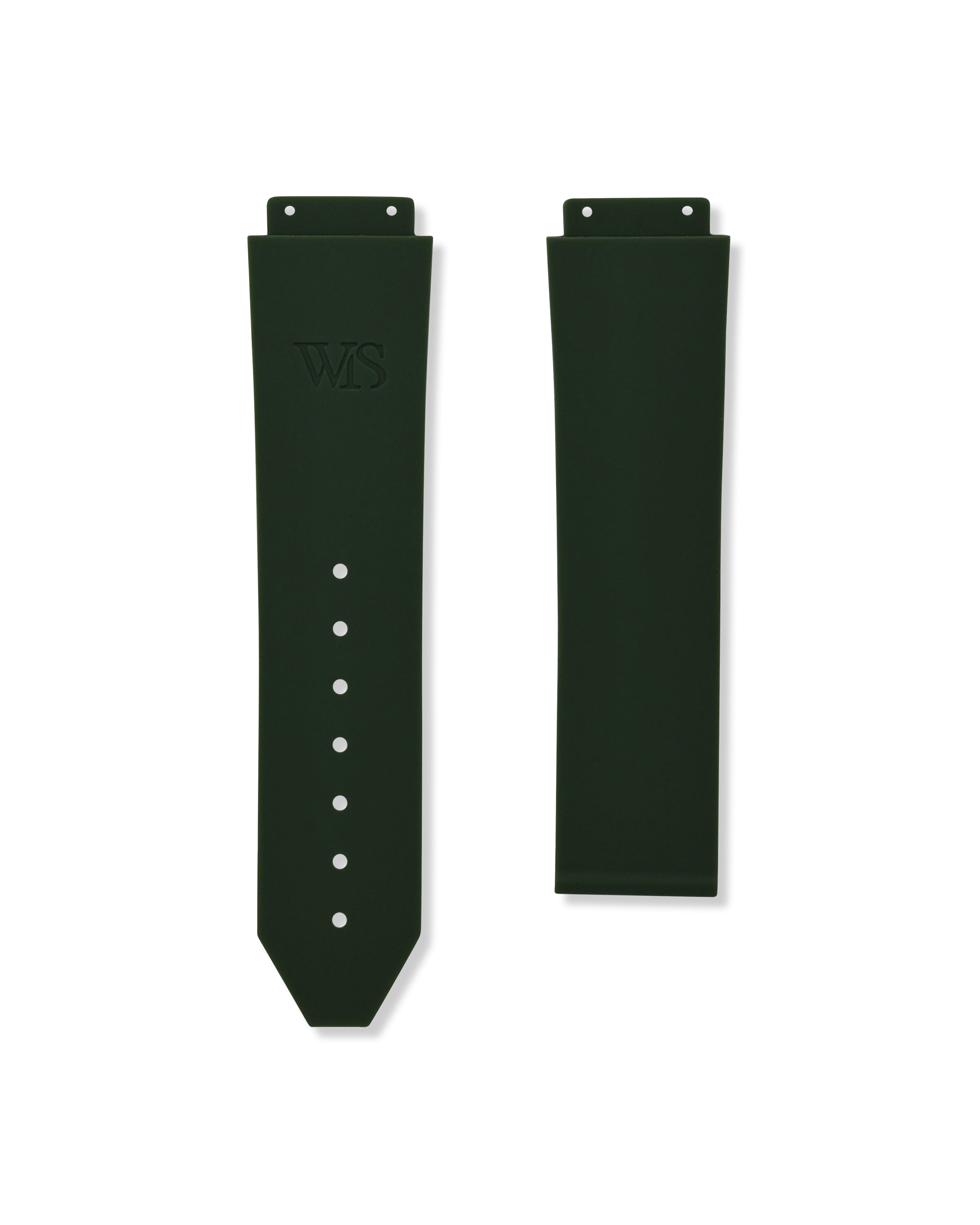 Forest Green - Rubber Watch Strap For Hublot Classic Fusion 42mm