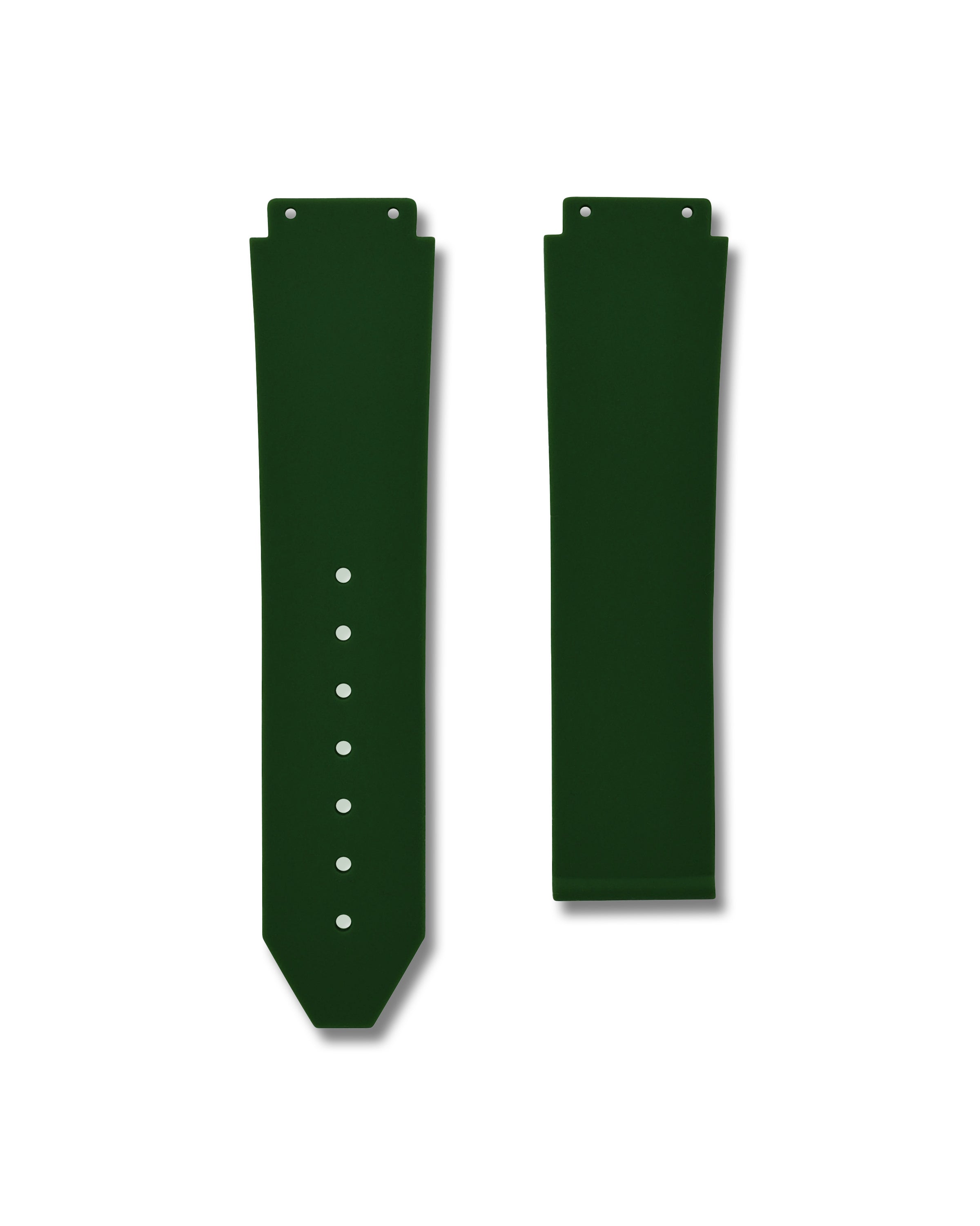 Green Rubber Strap For Hublot Classic Fusion | WIS Watch Straps