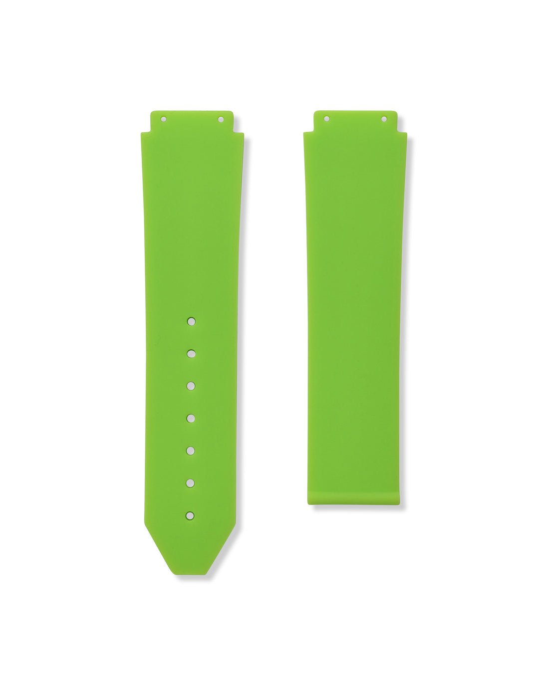 Lime Green Rubber Strap For Hublot Classic Fusion | WIS Watch Straps