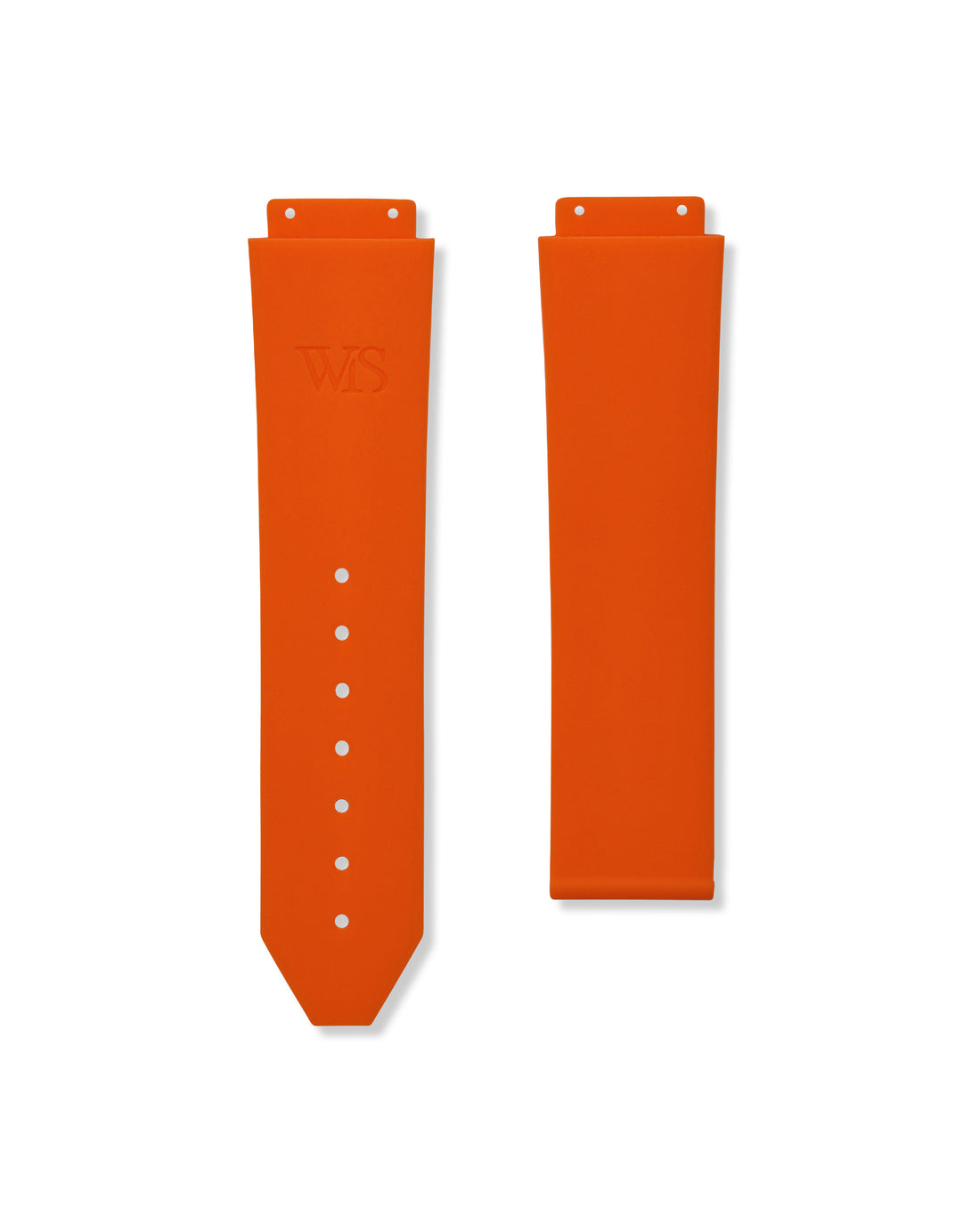 Tangerine Orange - Rubber Watch Strap For Hublot Classic Fusion