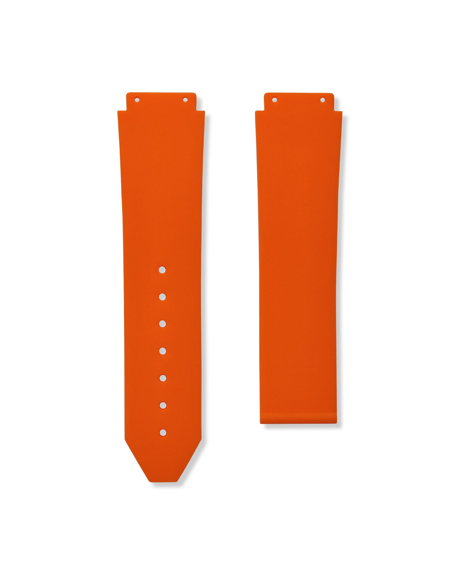 Tangerine Orange - Rubber Watch Strap For Hublot Classic Fusion