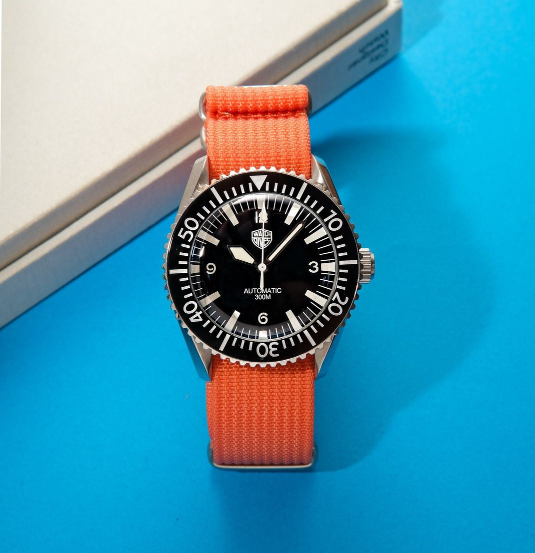 Orange Nato WIS Watch Strap