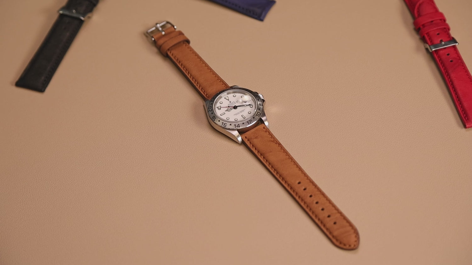 Brown Calf Leather Watch Strap | Watch Innovation Straps