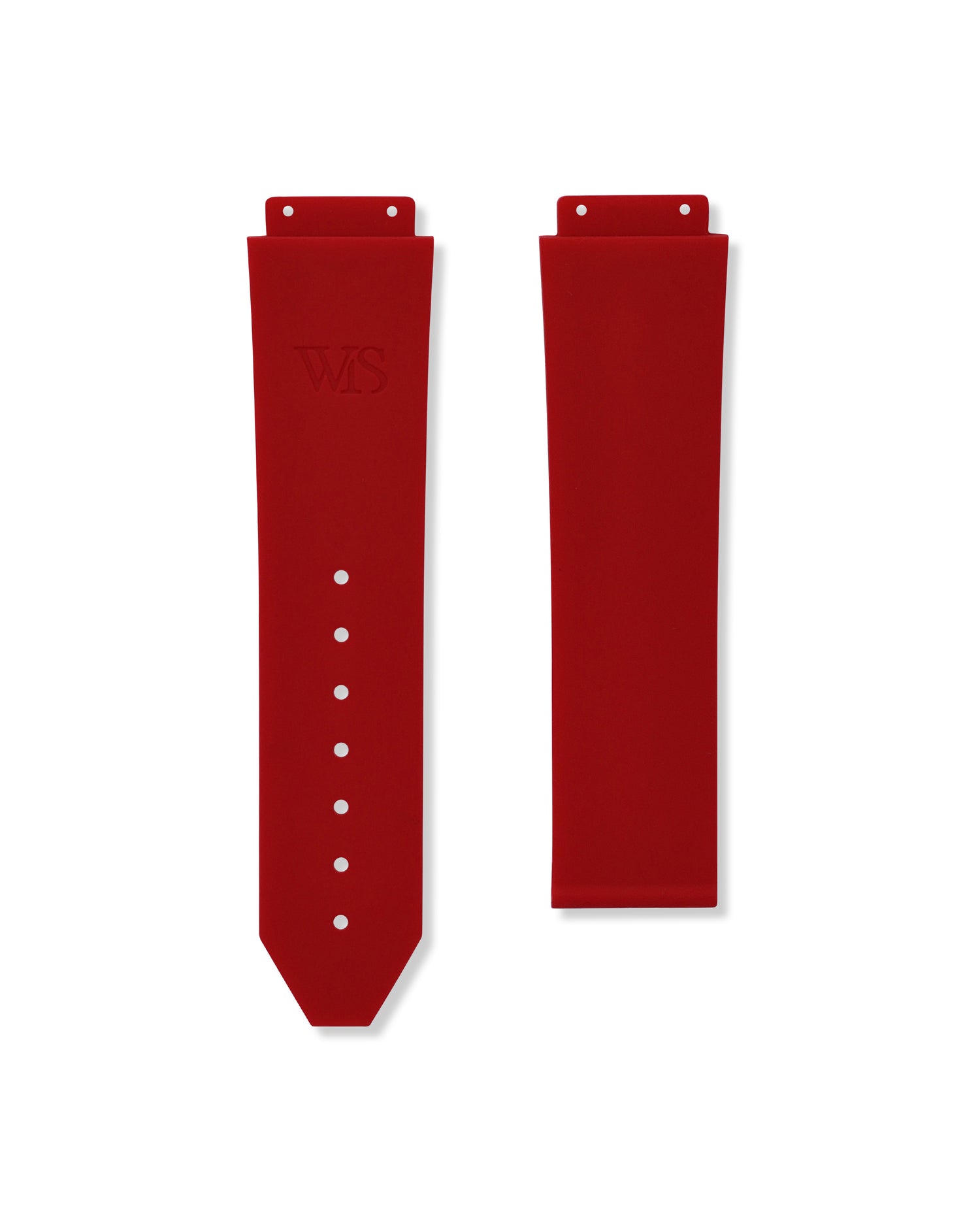 Red Rubber Strap For Hublot Classic Fusion | WIS Watch Straps