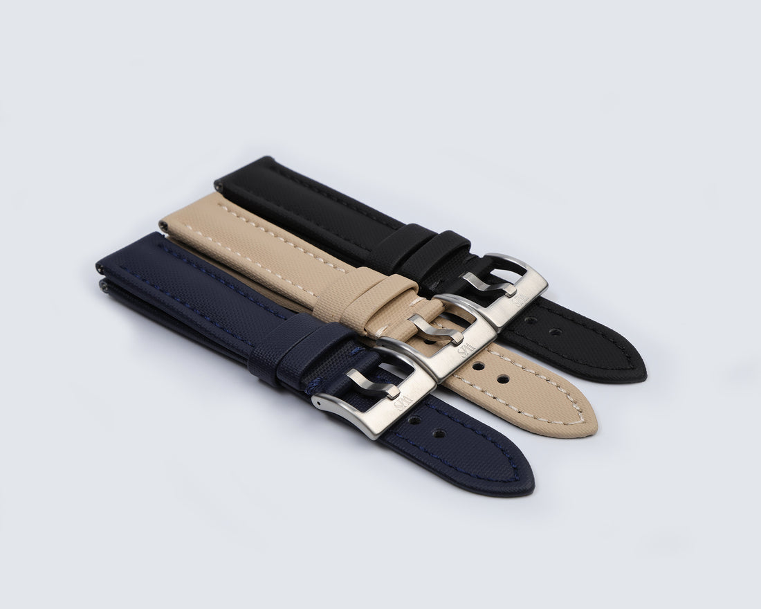 3 Sailcloth Watch Strap Bundle Collection Colors | WIS Watch Straps