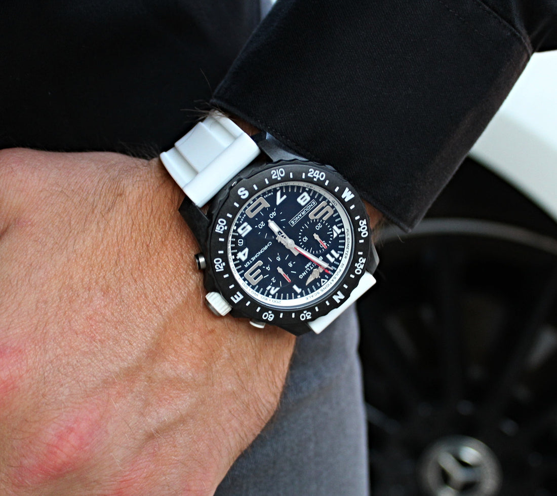 White Rubber 22mm Watch Straps | WIS Watch Straps