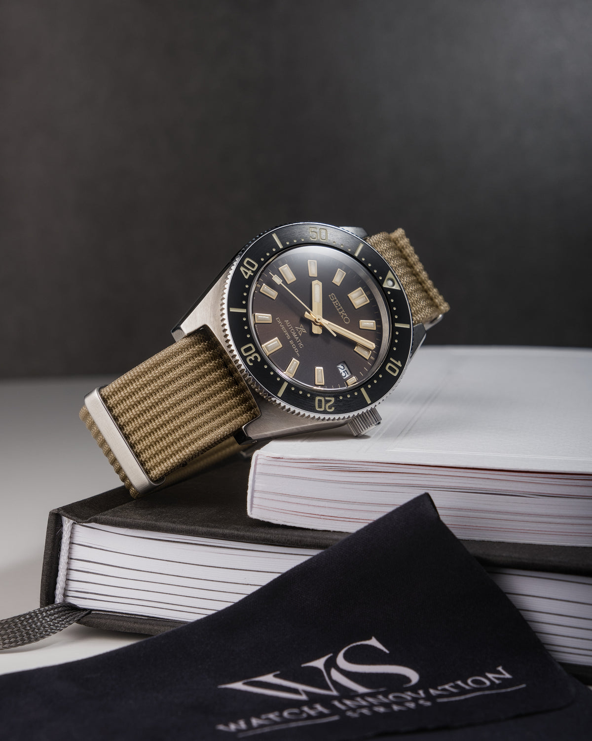 Tan Woven Nylon Nato | WIS Watch Strap