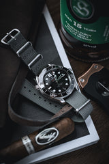 Charcoal Grey - Nato Watch Strap For Omega Seamaster