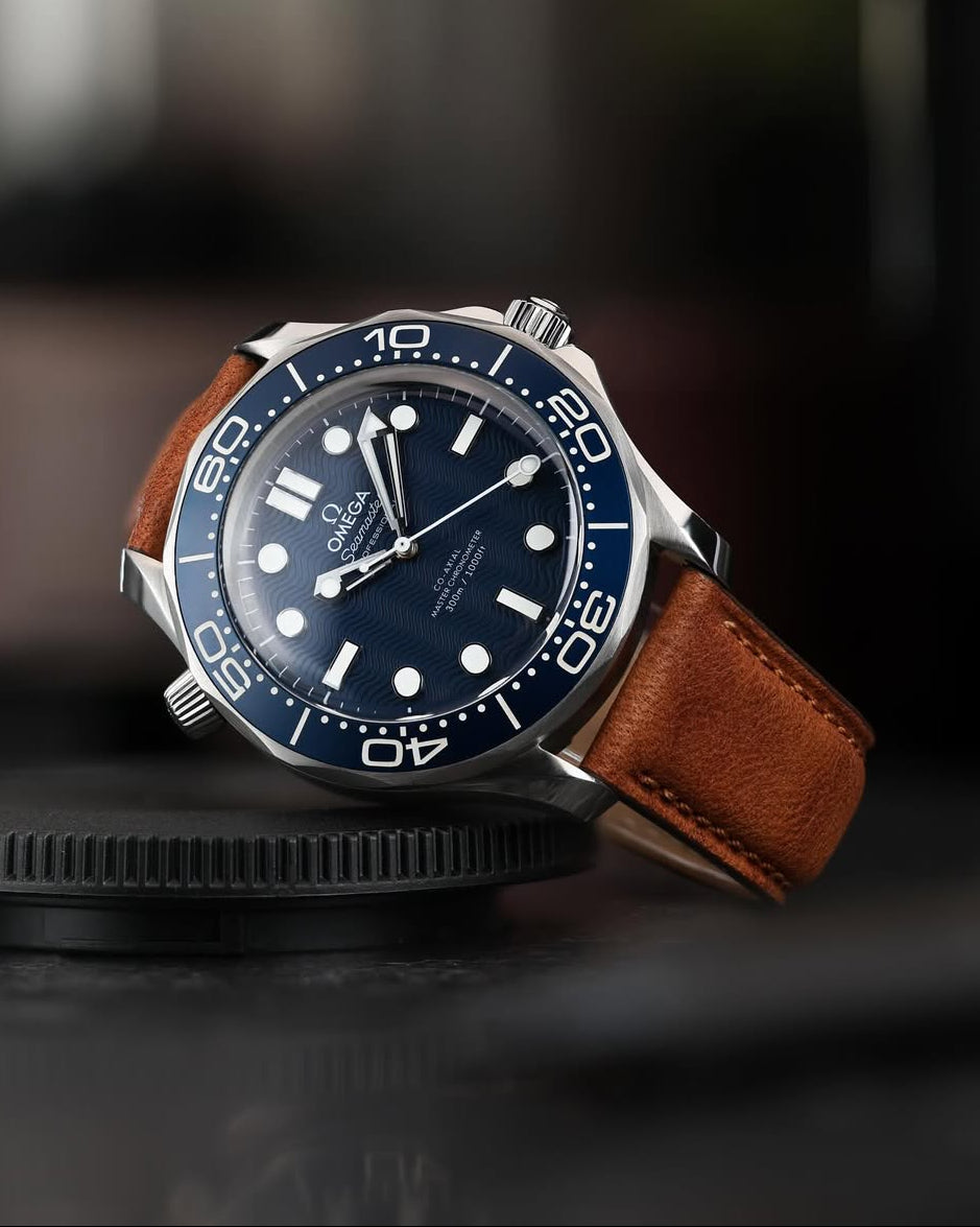 Brown Leather WIS Watch Strap