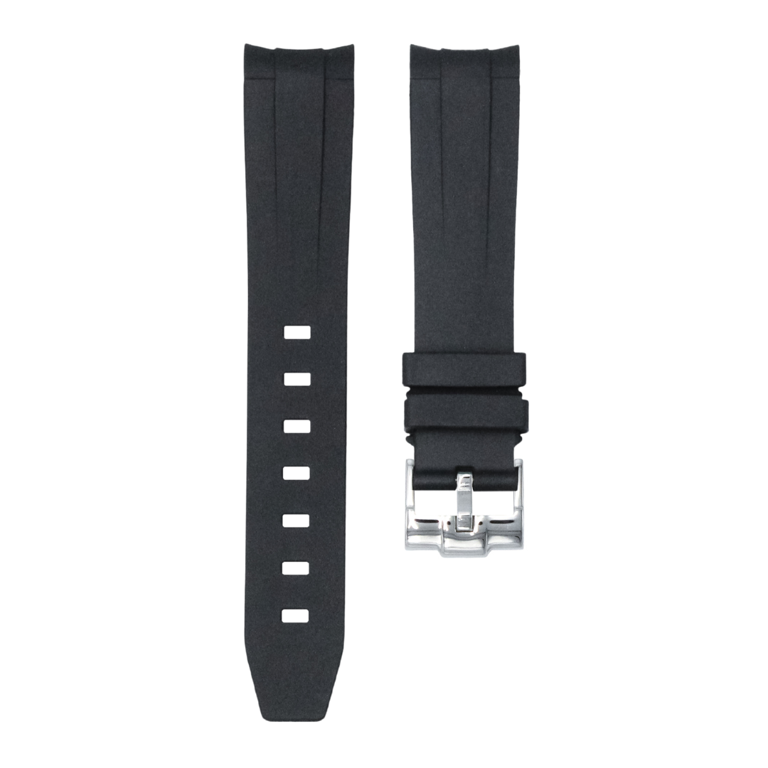 Tuxedo Black - Rubber Strap For Rolex Sea-Dweller Deepsea