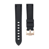 20mm Rubber Strap - Tuxedo Black
