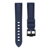 Marine Blue - Rubber Watch Strap For Longines Record Collection