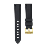 20mm Rubber Strap - Tuxedo Black