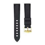 20mm Rubber Strap - Tuxedo Black