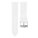 POLAR WHITE - QUICK RELEASE RUBBER WATCH STRAP FOR BREITLING PROFESSIONAL SERIES