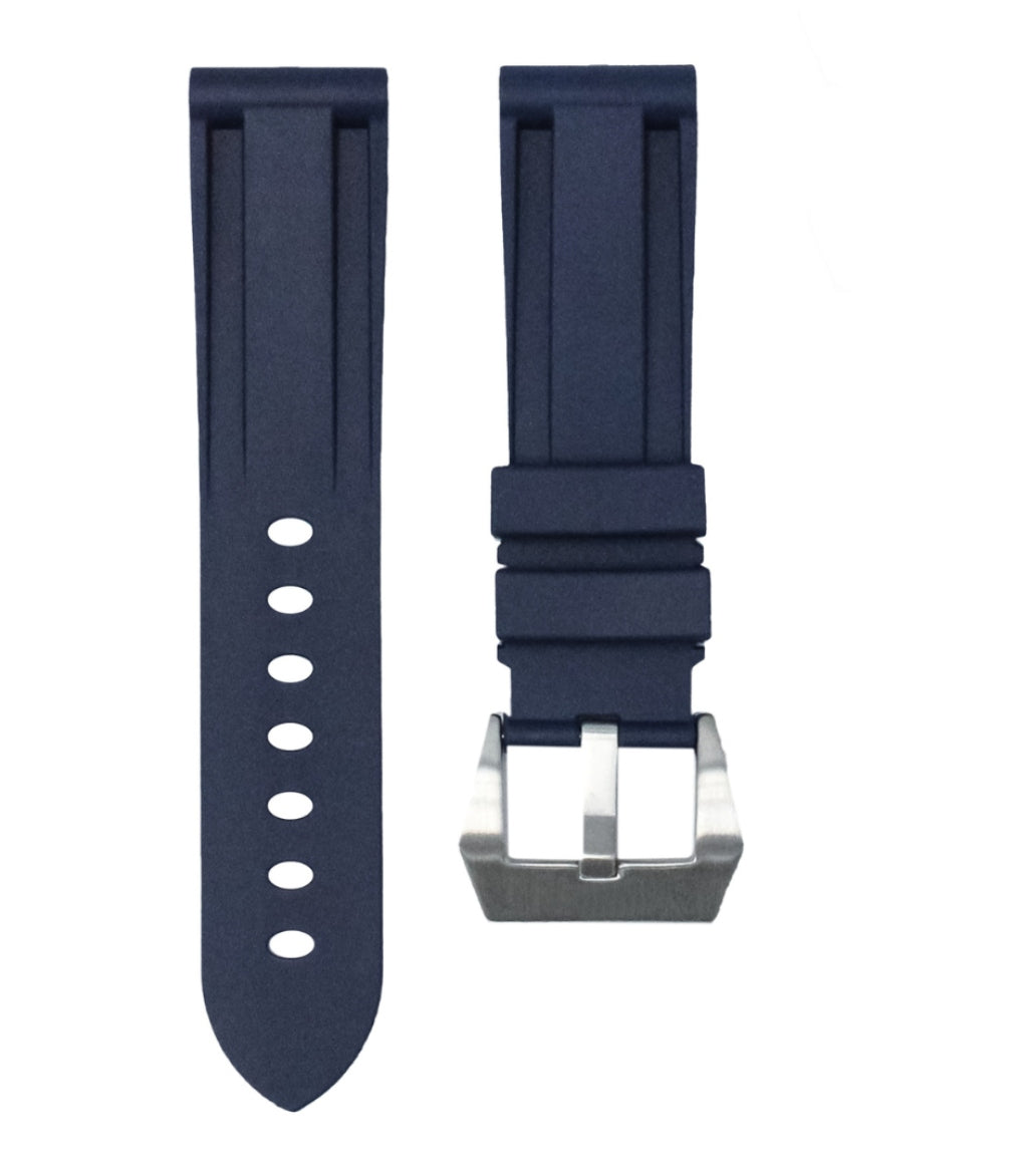 26mm Rubber Strap - Marine Blue