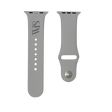 STONE GREY - RUBBER WATCH STRAP FOR APPLE WATCH