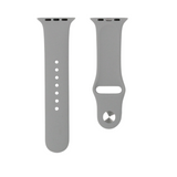 STONE GREY - RUBBER WATCH STRAP FOR APPLE WATCH