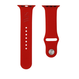 RED - RUBBER WATCH STRAP FOR APPLE WATCH